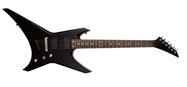 black electric guitar - Фото, зображення
