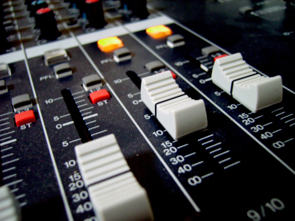 Audio-Mixer - Foto, Bild