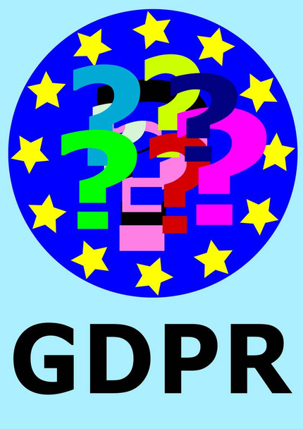 Nařízení o ochraně údajů generála Gdpr. Jde směrnice Evropské unie o ochraně údajů a soukromí všech jednotlivců v Evropě - Fotografie, Obrázek