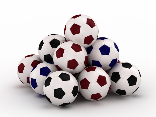 Soccer balls - Photo, Image