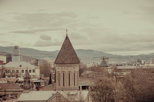 Переглянути через центр міста Тбілісі, Грузія - Фото, зображення