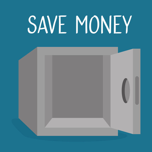 cassetta di sicurezza soldi salvare l'icona
 - Vettoriali, immagini