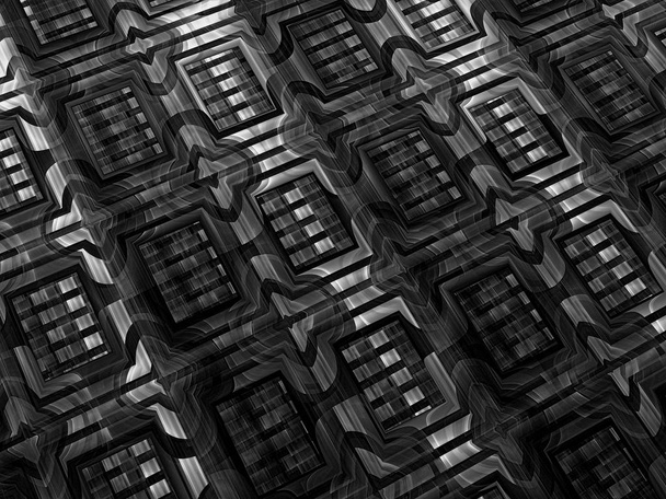 Textura fractal - imagen abstracta generada digitalmente
 - Foto, Imagen