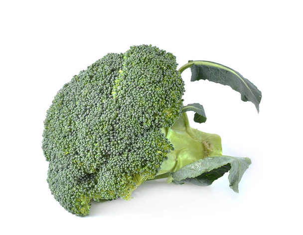 broccoli isolated on white background - 写真・画像