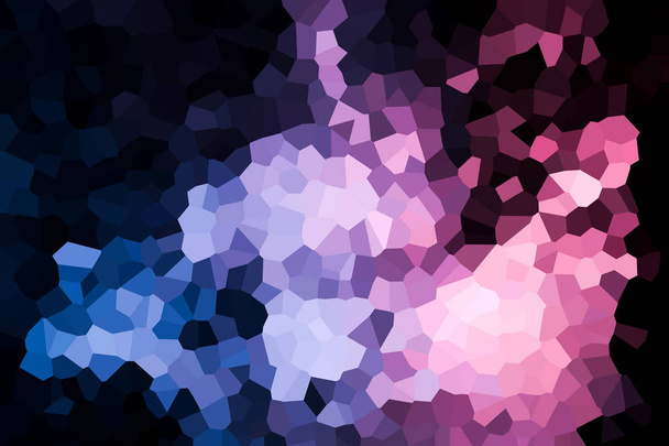 Абстрактный современный фон с геометрическим узором из различных розовых и синих полимеров и треугольников
 - Фото, изображение