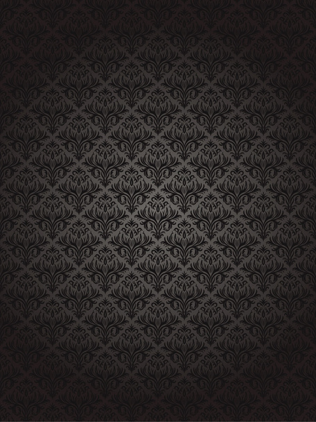 Damask seamless pattern - Vector, afbeelding