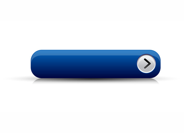 Botón vacío azul
 - Vector, imagen