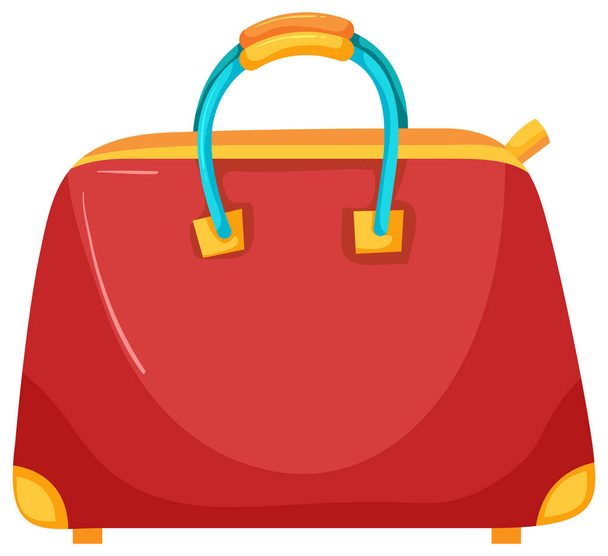 Une illustration de sac à main de mode rouge
 - Vecteur, image