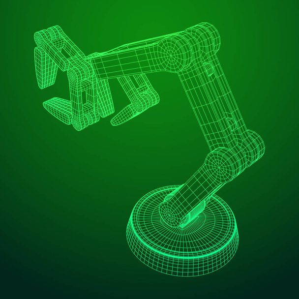 Robotic arm vector - Вектор,изображение
