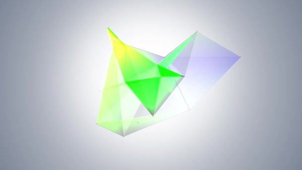 Rampa arka plan üzerinde geometrik soyutlama - Video, Çekim