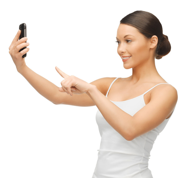 Woman with smartphone - Photo, image