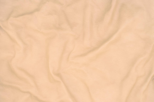 Natural brown leather texture. Abstract background, empty template. - 写真・画像