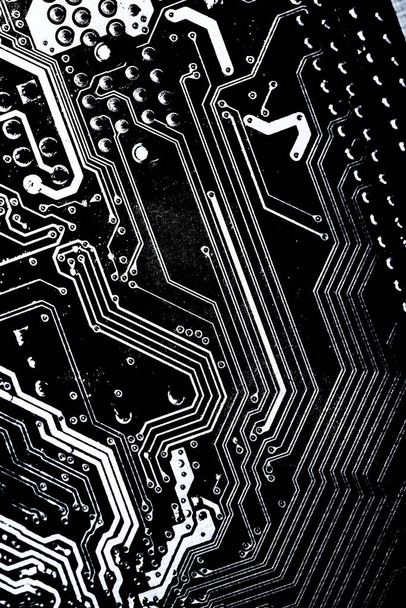 Abstract, close up of Mainboard Electronic computer background. (логическая плата, материнская плата cpu, главная плата, системная плата, mobo
) - Фото, изображение