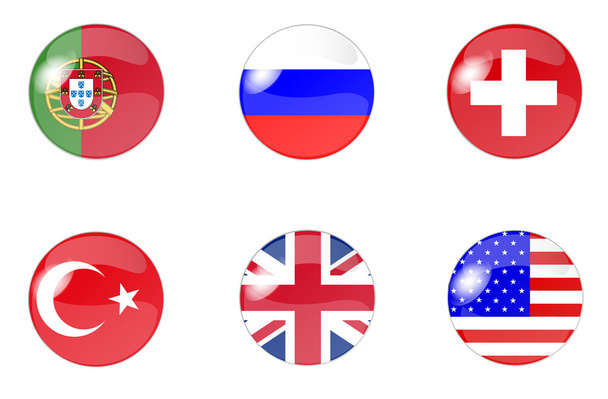 Set button flags 3 - Photo, Image