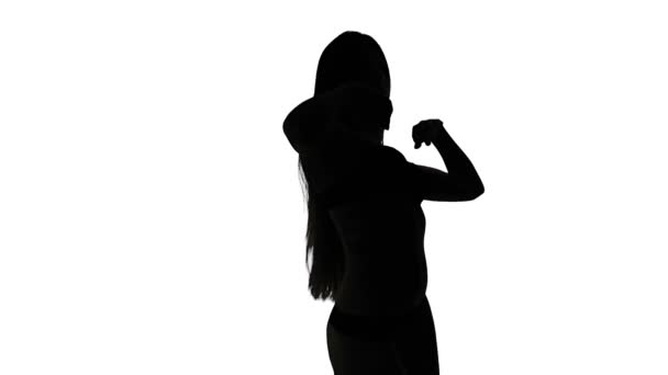 Танцующая сексуальная женщина в нижнем белье
 - Кадры, видео