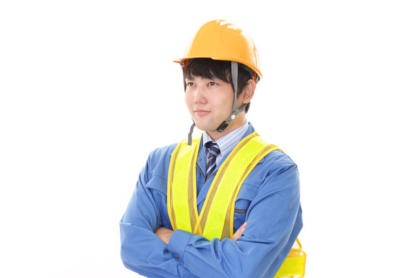 Portrait of a worker - Photo, Image