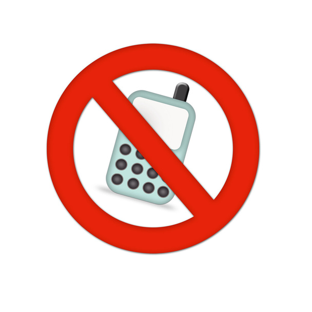 mobiles not allowed - Photo, Image