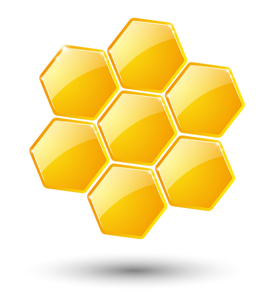 蜂蜜のアイコン - ベクター画像