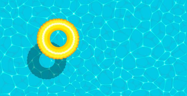 Summer pool party banner with space for text - Vector, Image
