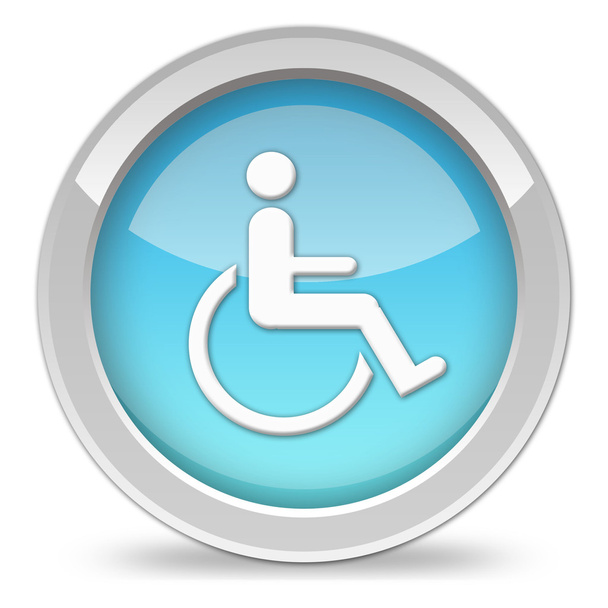 handicap pictogram - Foto, afbeelding