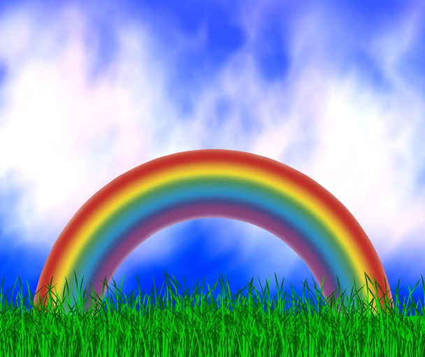 Цветная радуга
 - Фото, изображение