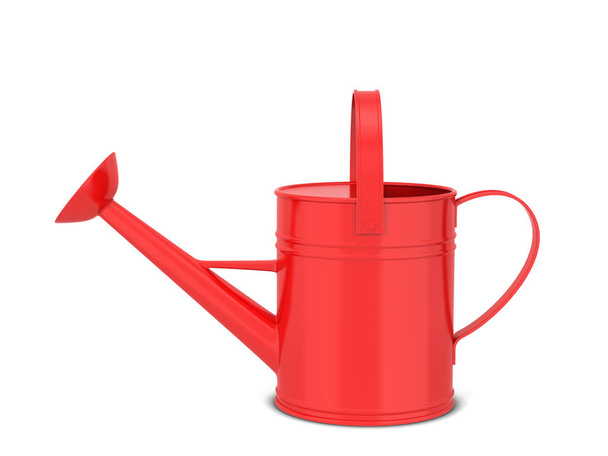 Watering can. 3d illustration isolated on white background  - Photo, Image