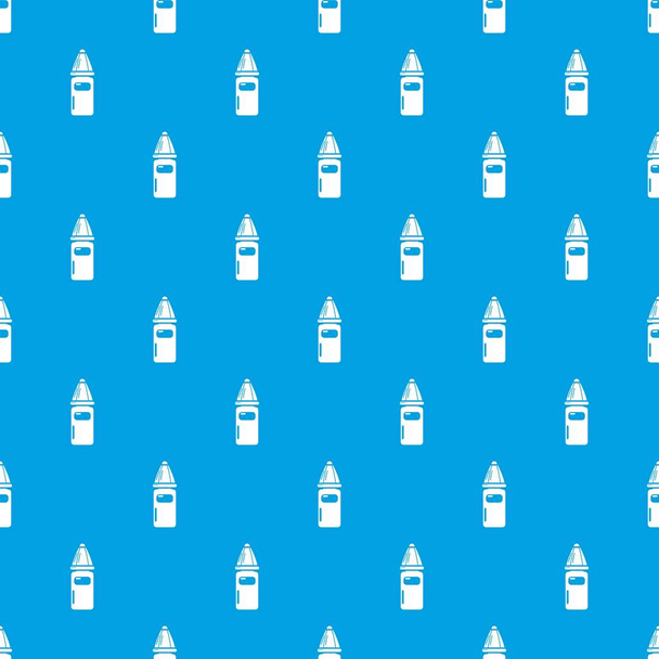 Perfume bottle pattern vector seamless blue - Vektor, kép