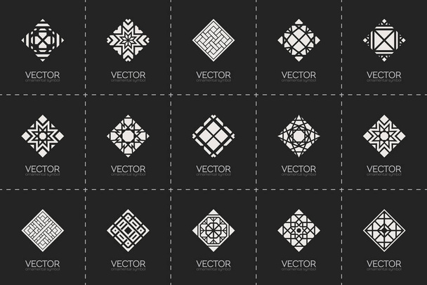 Symbole geometryczne wektor - Wektor, obraz
