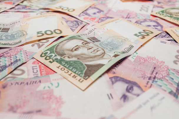 Ukrainian money hryvnias. The national currency. - Photo, Image