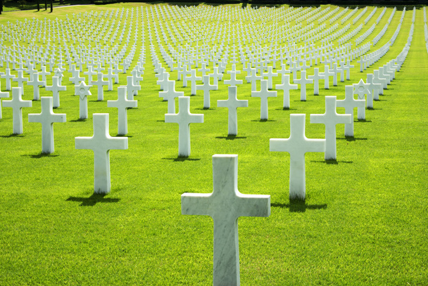 νεκροταφείο των Αμερικανών στη Φλωρεντία - Φωτογραφία, εικόνα