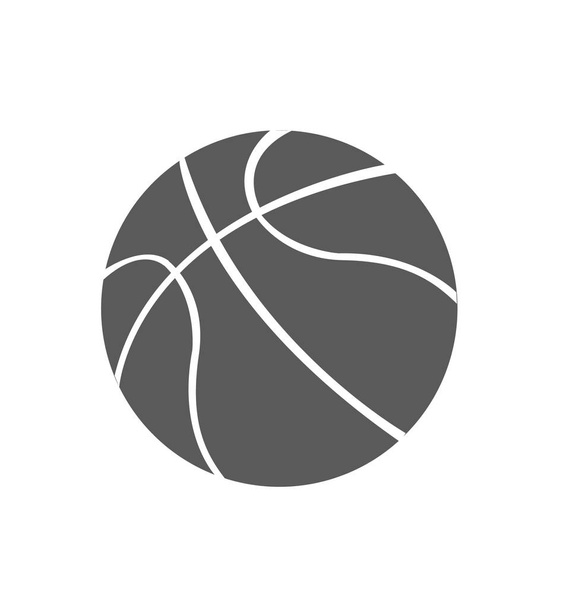 Баскетбол, векторная иллюстрация на белом
 - Вектор,изображение