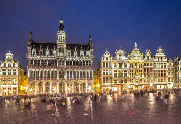 Brysselin kaupungin museon panoraama Brysselin suuresta paikasta, Belgia
 - Valokuva, kuva