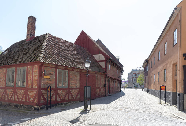 Старе місто Ystad в Швеції - Фото, зображення