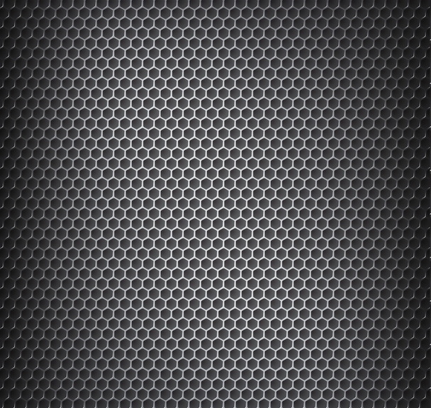 Chrome metal grid - Wektor, obraz