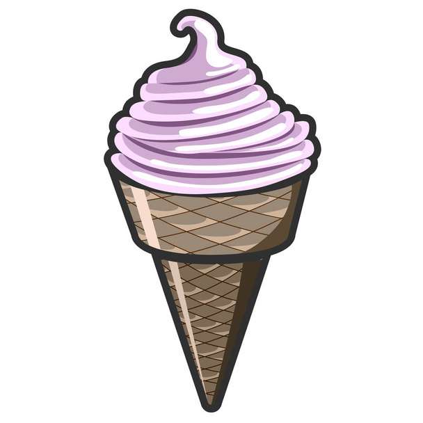 Ice cream icon - Vetor, Imagem