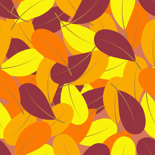 Autumn leaf pattern - Vektori, kuva