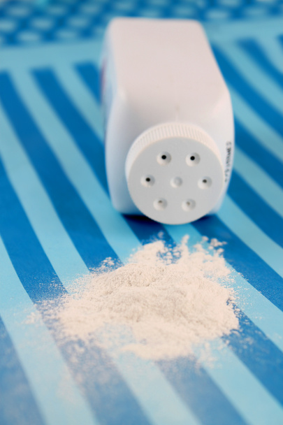 Spilled baby powder - Photo, Image
