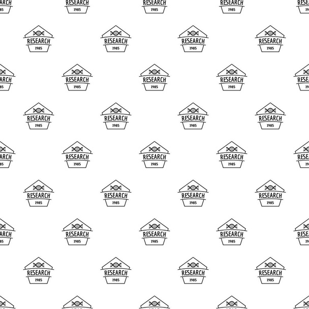 Gmo free research pattern vector seamless - Vector, imagen