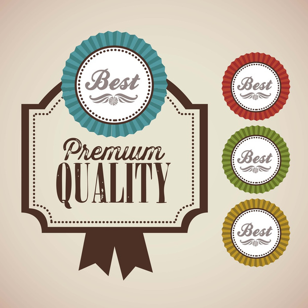 Premium Labels - Vetor, Imagem