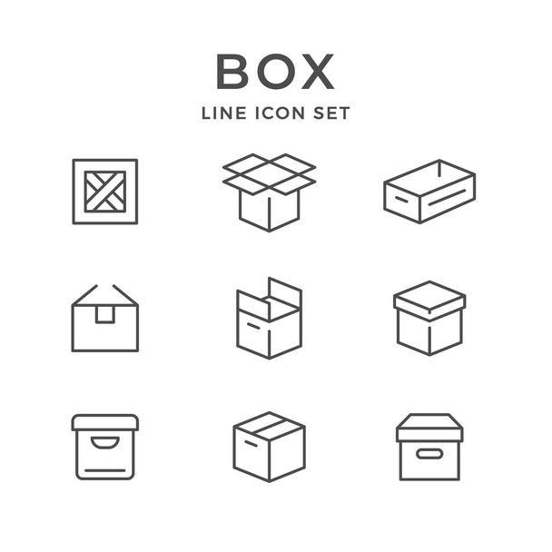 Définir les icônes de la boîte
 - Vecteur, image