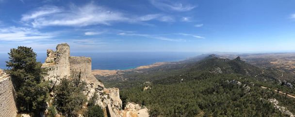 Kantara hrad - turecký Kypr - Fotografie, Obrázek