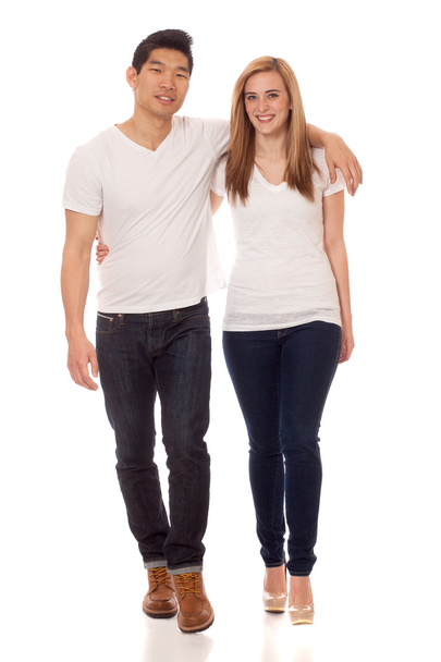 Casual Young Couple - Photo, Image
