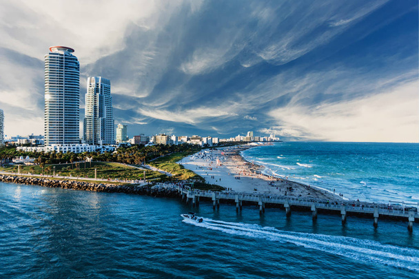 Miami Beach en Condos - Foto, afbeelding