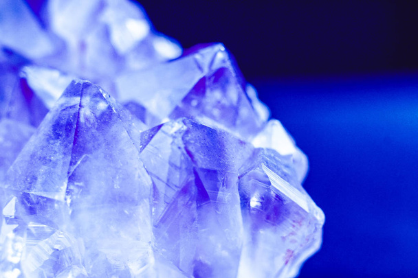 Crystal stone macro mineral surface - Zdjęcie, obraz