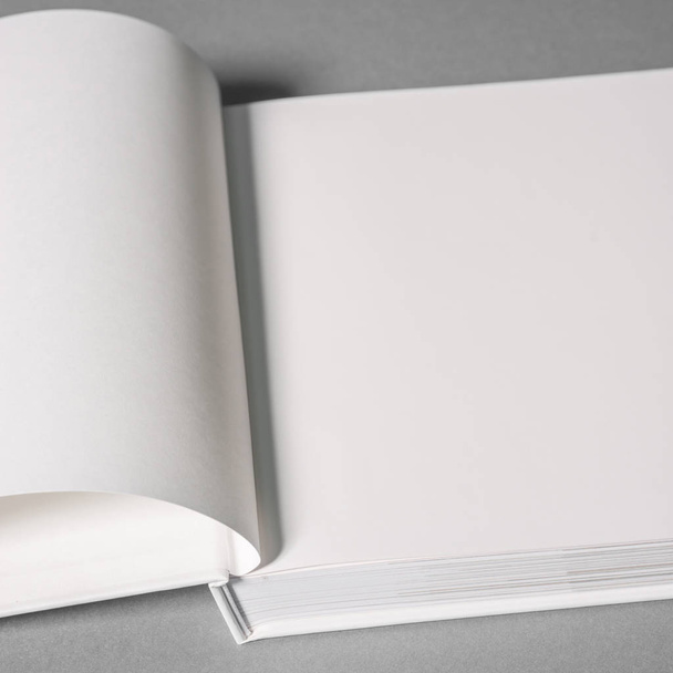 Hardcover book on isolated background. Mock up. - Foto, immagini