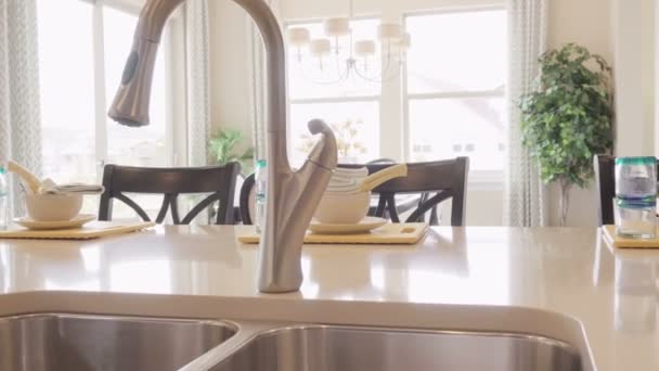 Modern kitchen in luxury house - Footage, Video