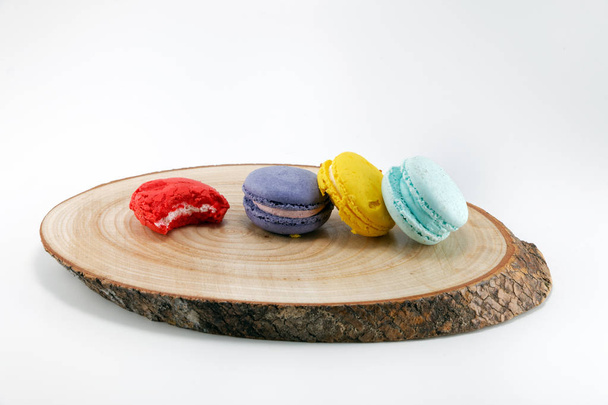 Colored  Macaroon  Cakes photo - Foto, afbeelding
