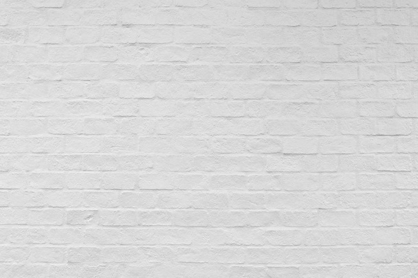 Textura de pared de ladrillo blanco y fondo
. - Foto, imagen