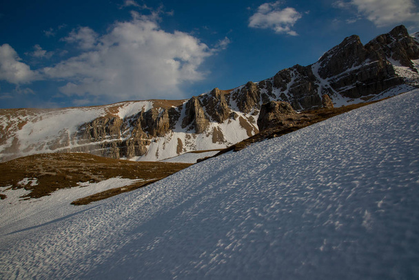 A bright ascent to the mountain of Oshten, Adygea - Photo, image