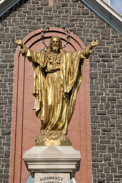 Quebec, zabytkowy kościół saint Bruno - Zdjęcie, obraz